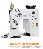Sell Semi automatic double threads bag sewing machine