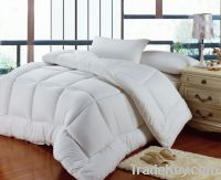 Sell hotel cotton quilt with white color