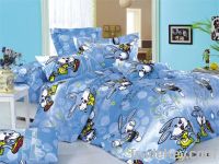 Sell cotton bedding sheet with printed design