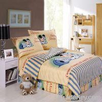 Sell single baby cartoon bed sheet set