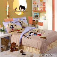 Sell cartoon cotton bedspread