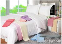 Sell white cotton bed sheet sets for hospital