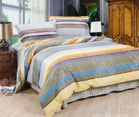 Sell cotton bed skirt with printed design