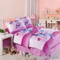 Sell flannel cartoon bedding set for baby