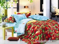 Sell pigment print polyester bedding set