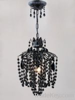 Sell  2012 Small Black Crystal Chandelier
