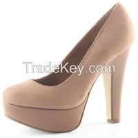 Autumn Thick-heeled PU Lady Shoe(GGX-19)