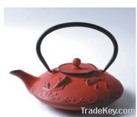 Sell enamel cast iron teapot