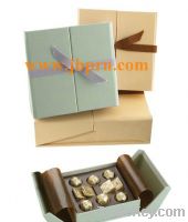 Sell Custom Candy Paper box with ribbon