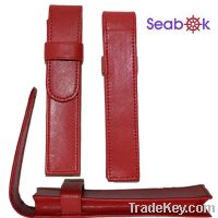 Sell 2012 fashion leather pen case