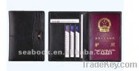 Sell leather pu travel passport holder