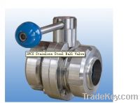 3PCS Stainless Steel Ball Valve