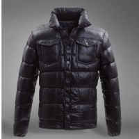 SY8001 Men's Leisure Short Down Jacket with Stand-up Collar