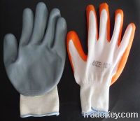 Sell nitrile coated glove