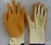 Sell latex coated glove