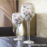 Sell crystal candle goblet