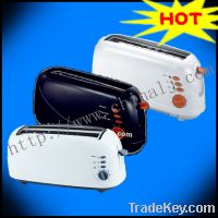TOASTER / long slot 2 slice plastic toaster EK-1 A13