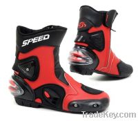 Motorbike racing boots with high quality