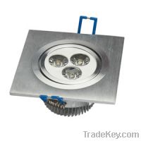 Square 3W LED ceiling light CE RoHS