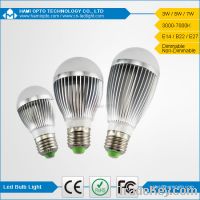 3W/5W/7W High power LED bulb light, dimmable, high quality, AC85-265V, E