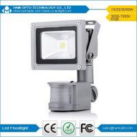 Motion sensor outdoor wall LED flood lighting PIR 10W