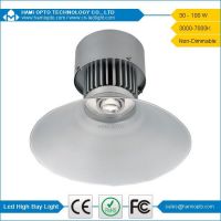 Super Bright 50W 120degree reflector  High Bay LED Light CE ROHS Certification