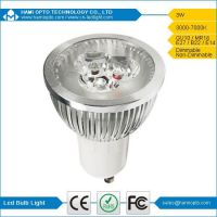 Rohs & CE GU10  LED spot light 3W aluminum led spot lighting AC85-265V