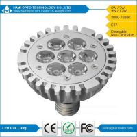 Dimmable E27 7W hot sell LED PAR light CE&RoHS AC220V made in China