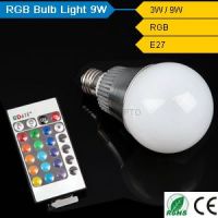 CE& Rohs rgb 9w led light bulb china manufacturer for bed room
