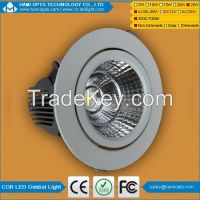 25w recessed led gimbal light