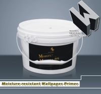 moisture-resistant wallpaper adhesive primer