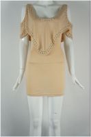 Midi Dress - Scoop Neckline, Light weight - Cotton-Rich Fabric
