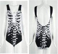 Bone print Bodysuit