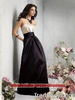 Floor-length A Line Bridesmaid Dresses / Wedding Party dress