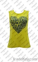 SELL SWEEWE FRONT HEART PRINTED T SHIRT