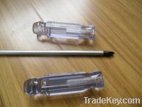 Sell transparent phillips acetate handle screwdriver
