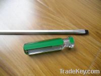 Sell green slotted acetate handle screwdrivers