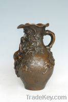 Sell bronze vase sculpture