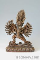 Sell bronze budda sculpture