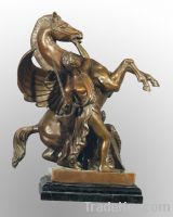 Sell bronze figure sculpture (knight)