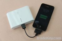 Universal portable charger for iphone/ipad 10400mAh capacity