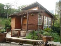 Sell full round log house