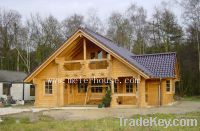 Sell full round log house