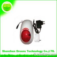 Wireless Siren with Flash Rechargeable 6V 500mAh (GAS-JH-02)