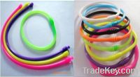 Sell hot sale! novel silicone bracelet hollow bracelet