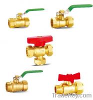 Sell brass PEX pipe ball valve