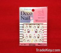 Pretty Hello Kitty 3D nail art stickers