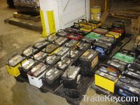 Lead drain battery scrap