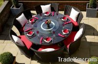 Wicker Furniture Rattan Dining Tables (TL DS-120)