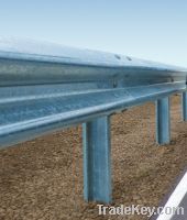 Sell Roadway Safty Crash Barriers - Galvanized Steel Beam Guard Rail